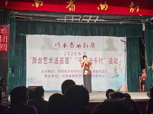 河南省文化和旅游廳舞臺藝術送基層棗朱村專場演出